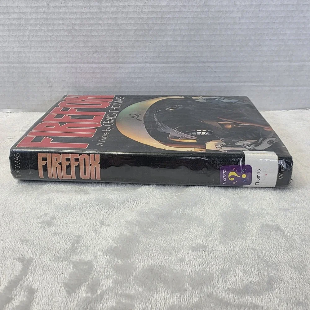 Firefox by Craig Thomas (HCDJ, 1977, 1st American‎ Edition, First Printing)